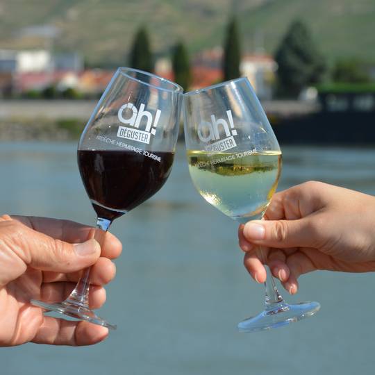 Dégustation sur le Rhône