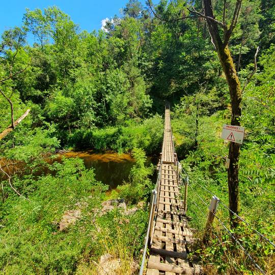 Passerelle Saint Sorny Ardèche