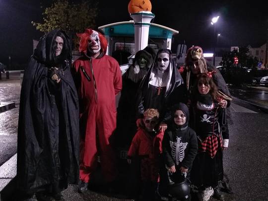 Halloween avec le petit train des vignes 