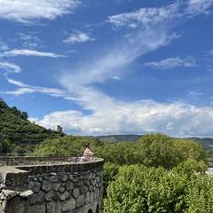 Terrasse du Château-musée de Tournon sur Rhône
