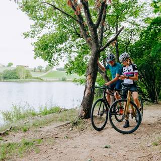 Vélo gravel au Lac des Meinettes 