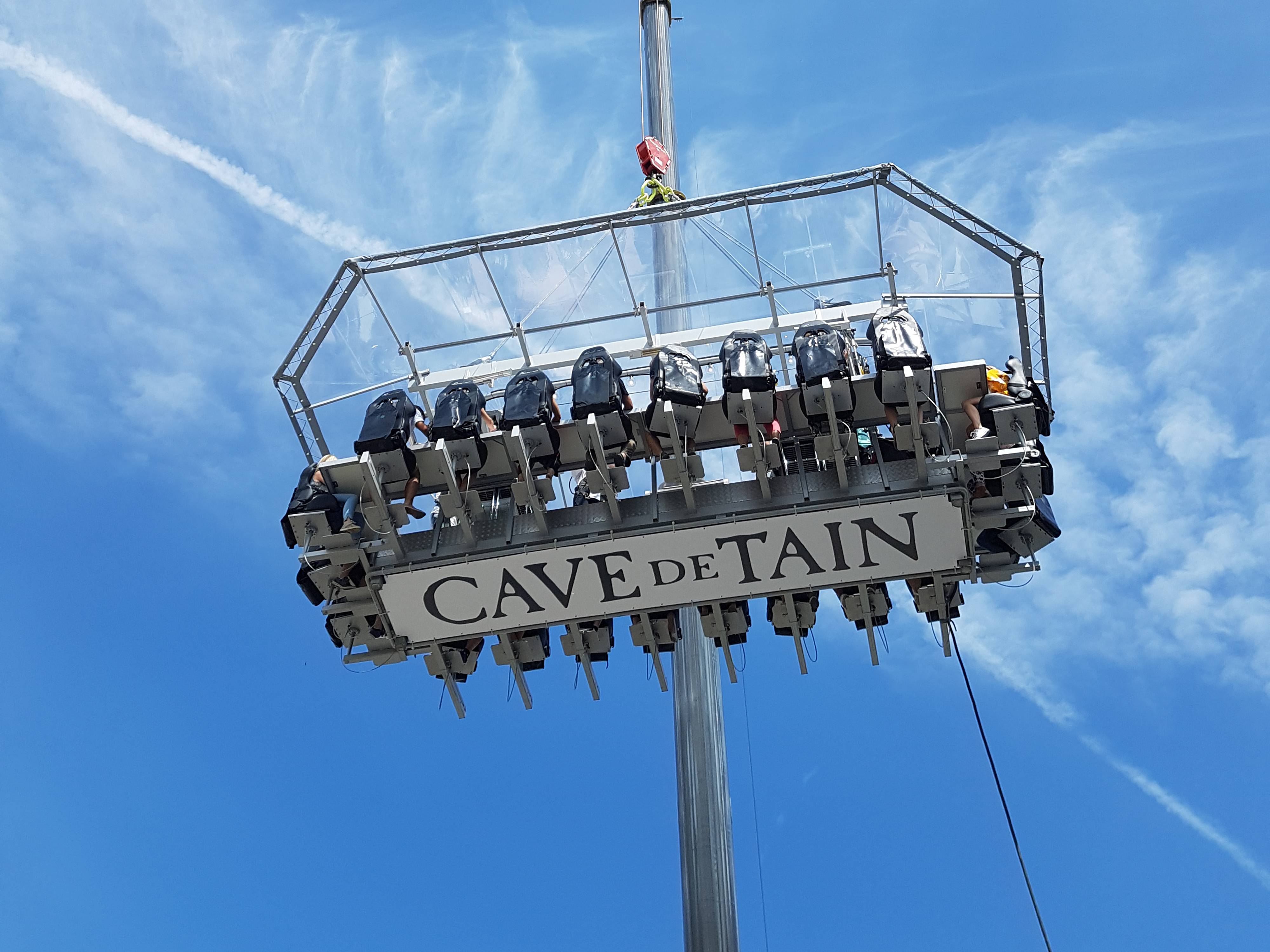 Dinner in the Sky Dinner in the sky 2020 par la Cave de Tain