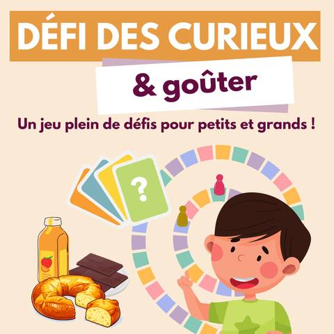 Animation jeux de société & gouter 