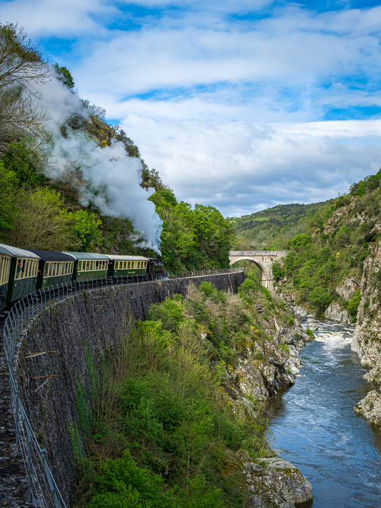 Train des gorges du doux