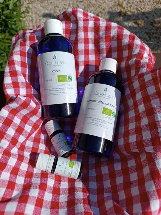 Huiles essentielles & Hydrolats - O de Lussie 