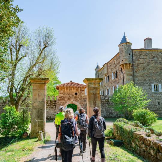 Circuit des 3 châteaux - Chateau de Chazotte - Arlebosc
