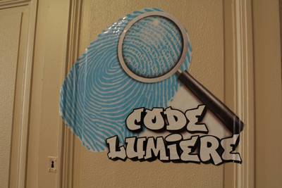 Code lumière escape game