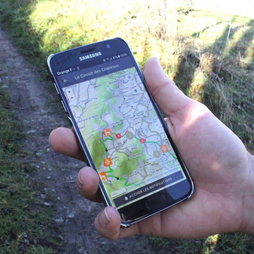 Application sur mobile