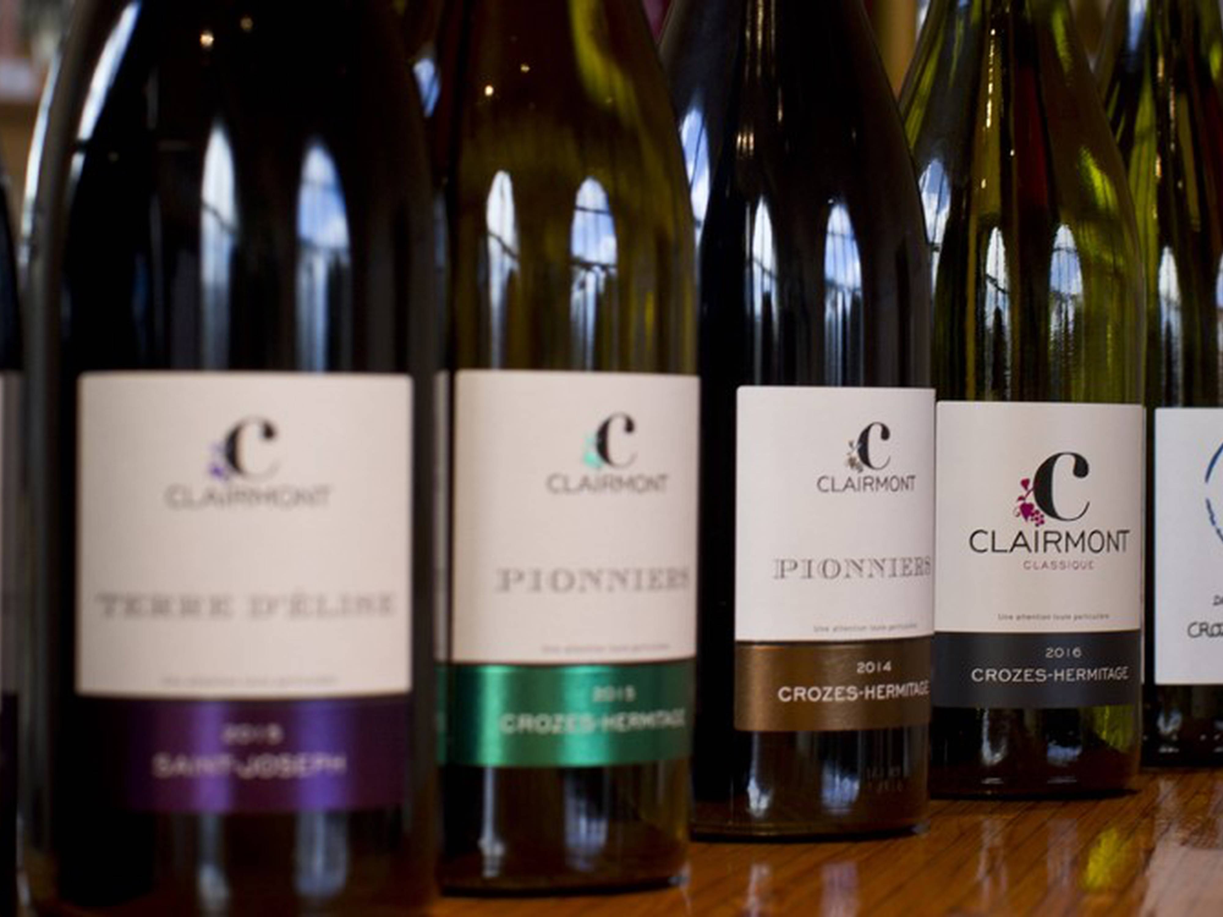 Crozes Hermitage cave Clairmont
