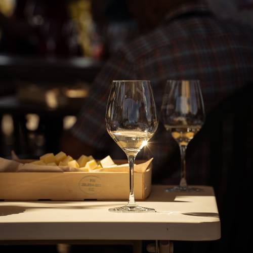 Soirée avec le petit train des vignes de l'Hermitage