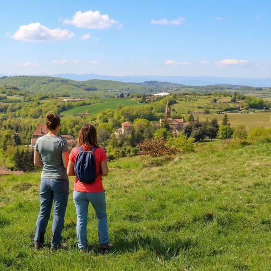 Randonnée à Marsaz