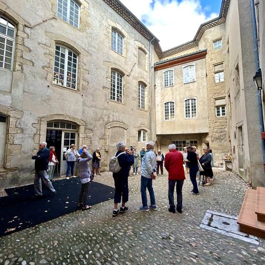 Visite guidée de Tournon