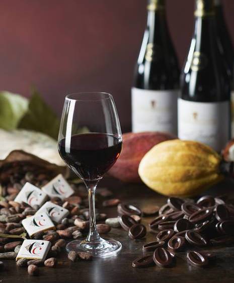 Dégustation vins et chocolats Valrhona