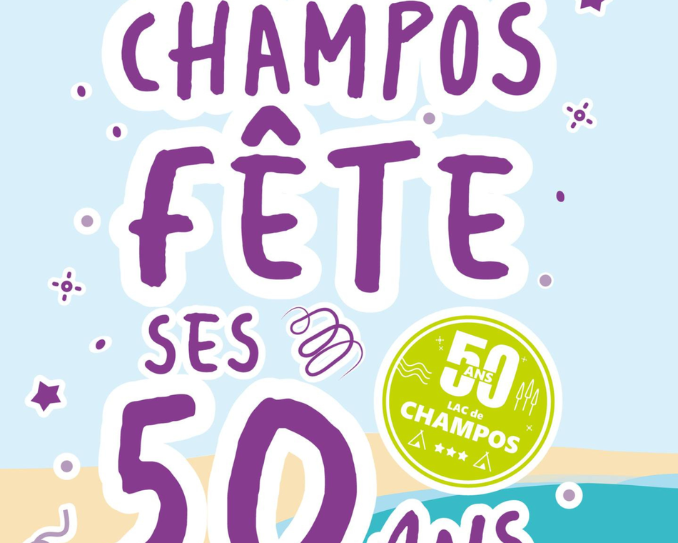 Le Lac de Champos fête ses 50 ans : un été inoubliable en Drôme des Collines.
