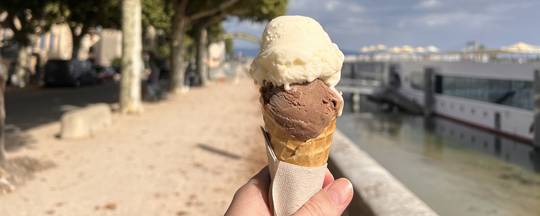 glace vanille fraise