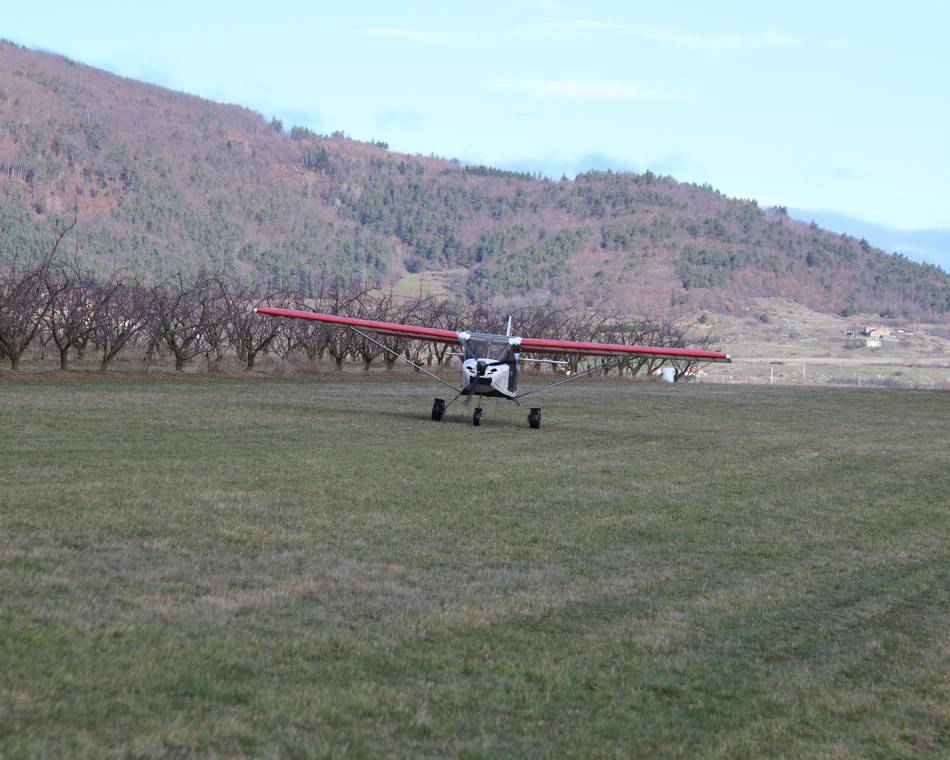 First flight - Aéro-club Air des Choix