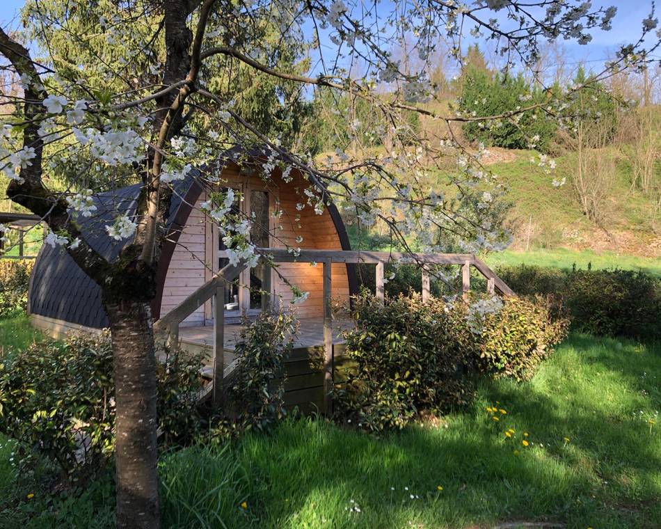 Les insolites au camping les Berges du Doux