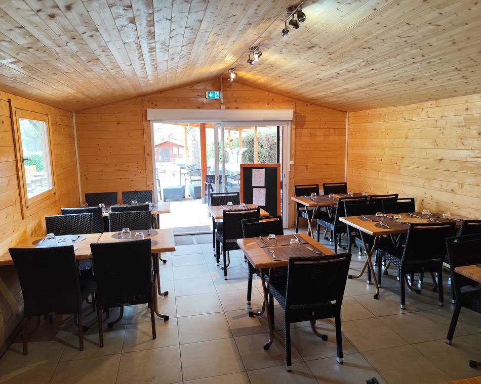 Restaurant op camping Vallée du Doux