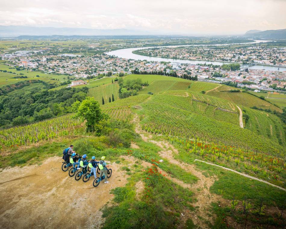 Balade en trottinette électrique tout terrain avec expert vin + Dégustation - Terres de Syrah