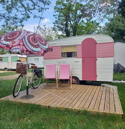 Caravanes Vintage - Camping la Bohème