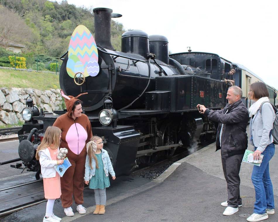 Train de Pâques au Train de l'Ardèche