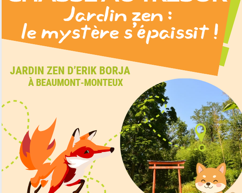 Chasse au Trésor au Jardin Zen : le mystère s'épaissit !
