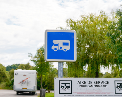 Aire de service/accueil camping-car