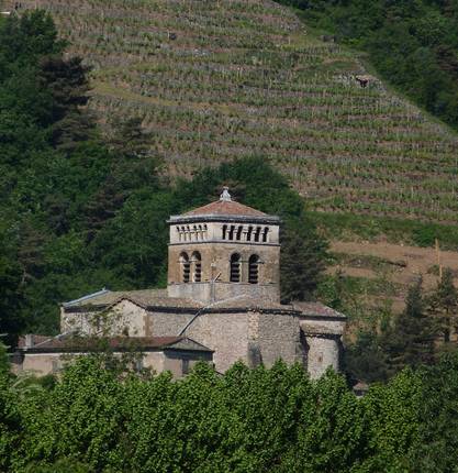 Die romanische Kirche von Vion
