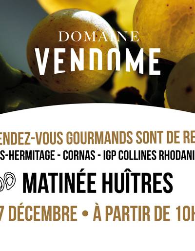 image-Rendez-vous gourmands : Matinée huitres -Domaine Vendome