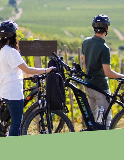 image-Balade en vélo à assistance éléctrique - Maison M. CHAPOUTIER
