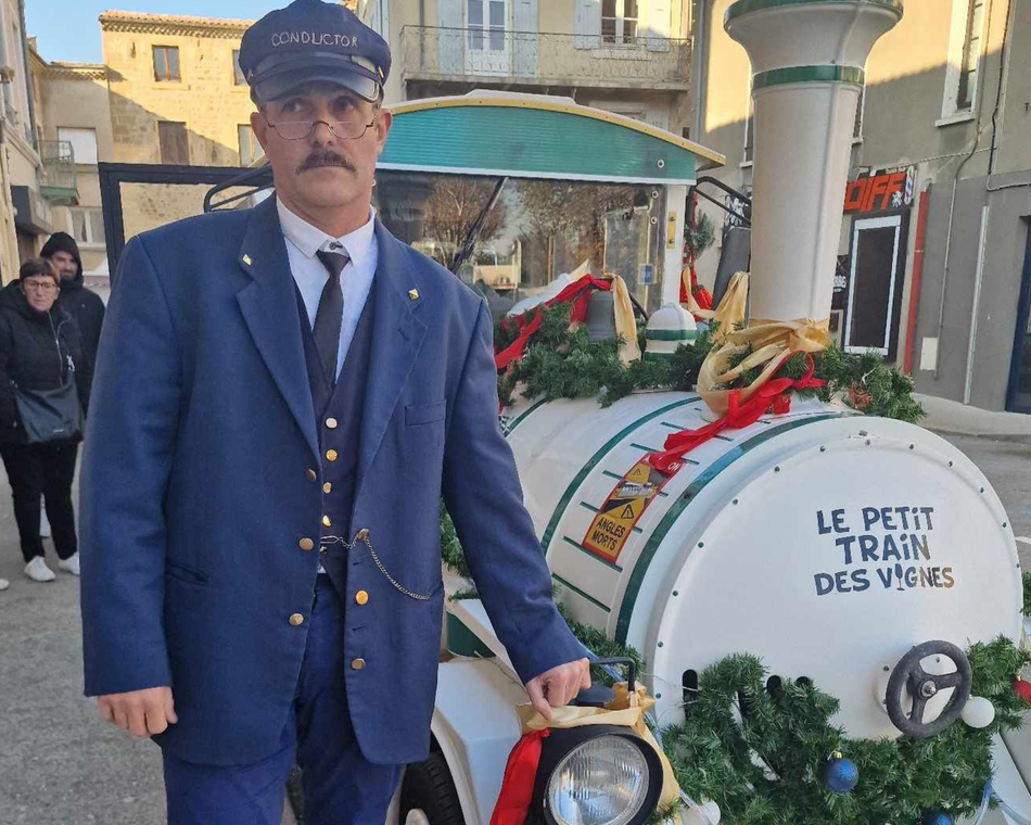 Le petit train de Noël - Destination Noël à Tournon