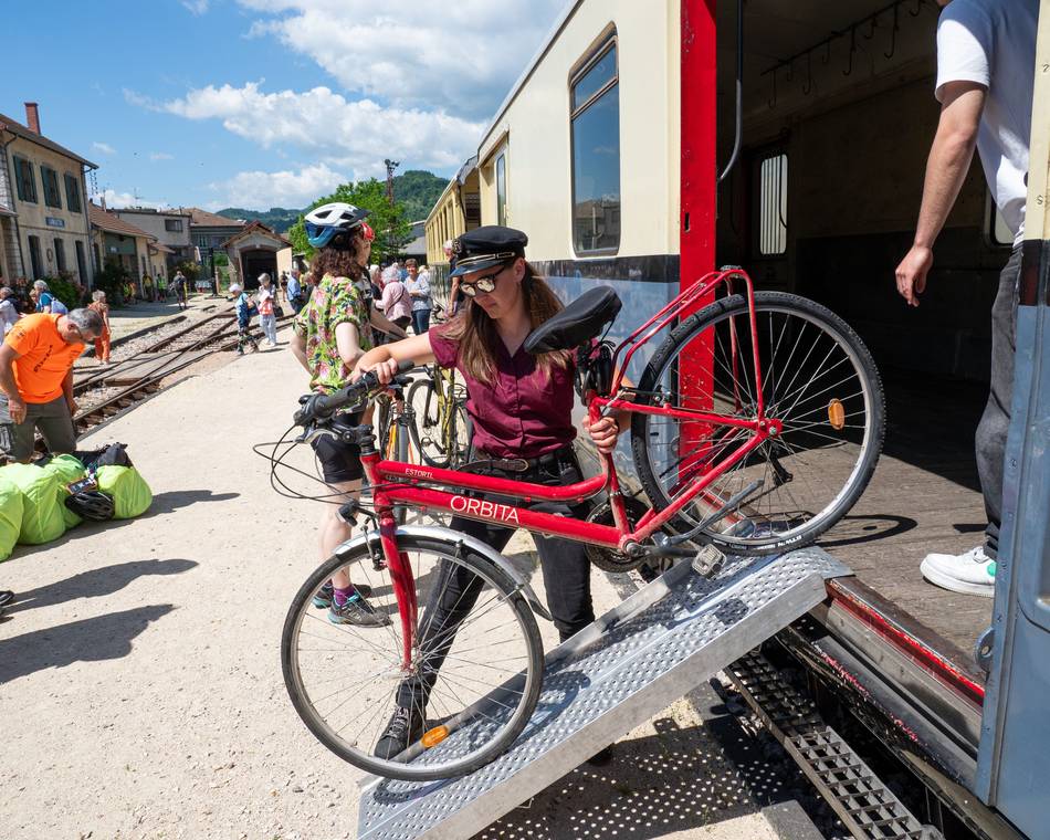 Le Cyclo Train - Train de l'Ardèche