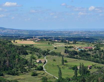 Randonnées balisée pour l'Ardéchoise - Montplot
