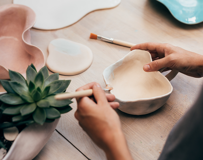 Atelier pilates & peinture sur céramique