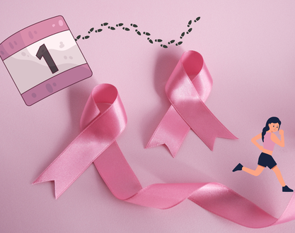 Trail et Marche Rose de la ville de Chanos-Curson