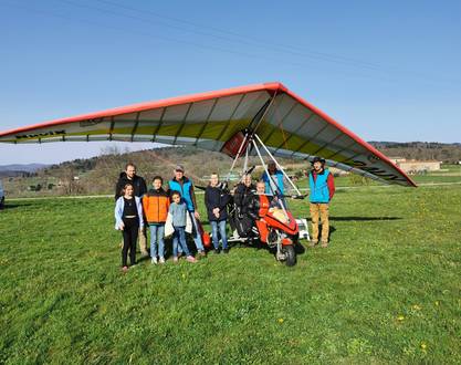 Baptême de l'Air-Rose