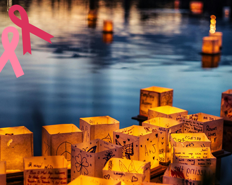 Lanternes Flottantes pour Octobre rose - Tain l'Hermitage