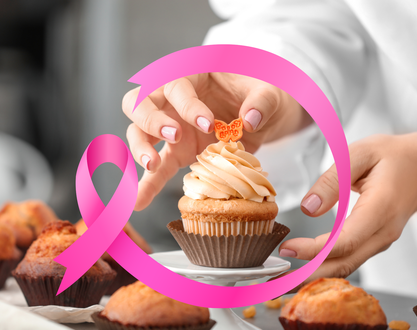 Gâteau "octobre rose" - Tain l'Hermitage