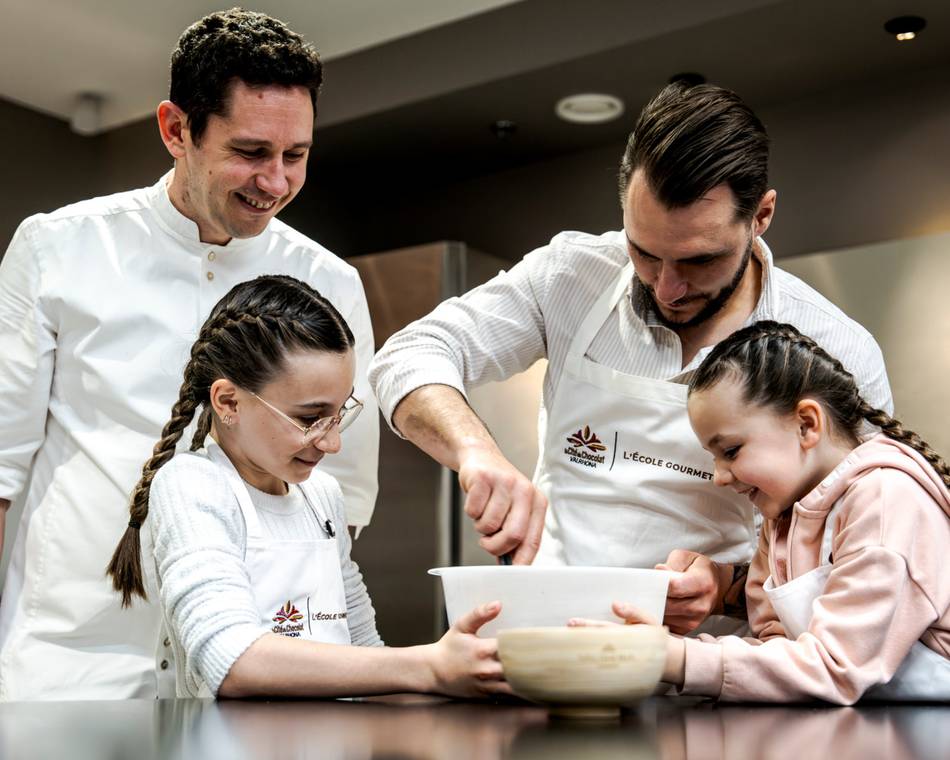 Atelier pâte à tartiner - Cité du chocolat