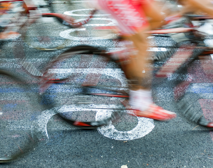 Ankunft der Tour de France der Frauen in Tournon-sur-Rhone