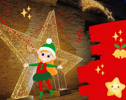 Chasse au trésor : Le secret des étoiles de noël avec l'association des commerçants de Tain