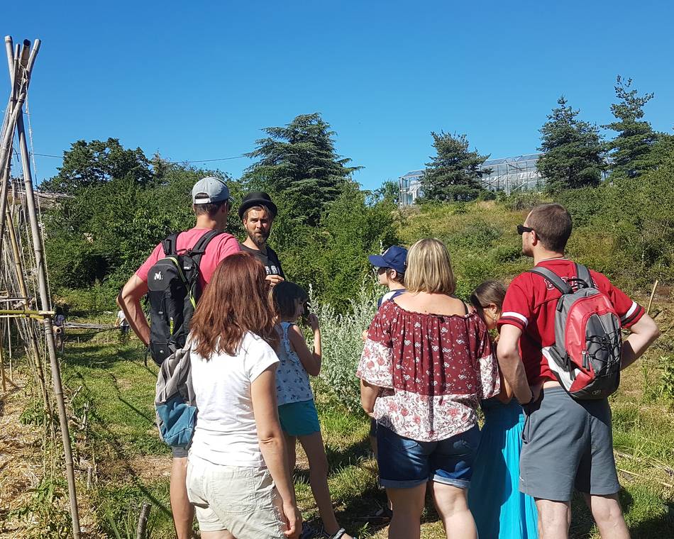 Visite de l'été de Graines de Buisson