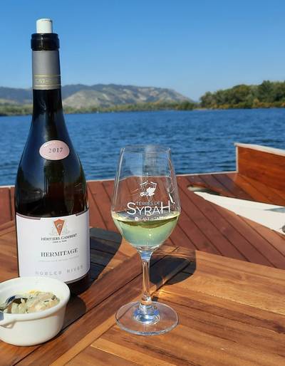 image-Apéro sur l'eau "Vin & Fromage" au fil du Rhône