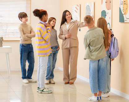 Tableau collectif - Printemps des droits des femmes