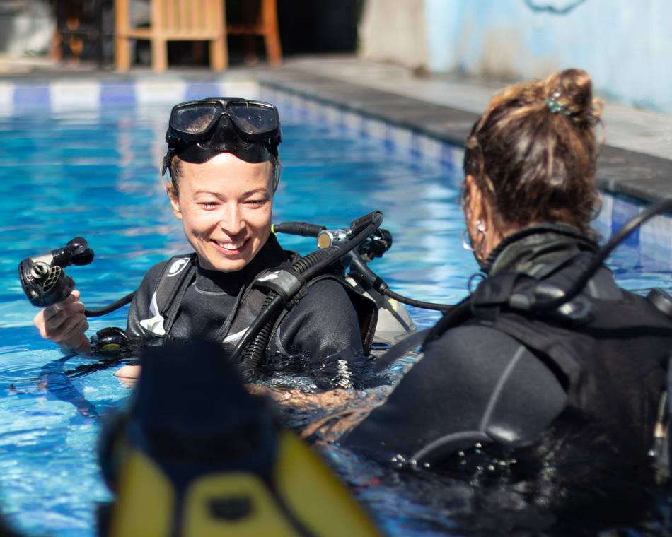 Baptême de plongée - Printemps des droits des femmes