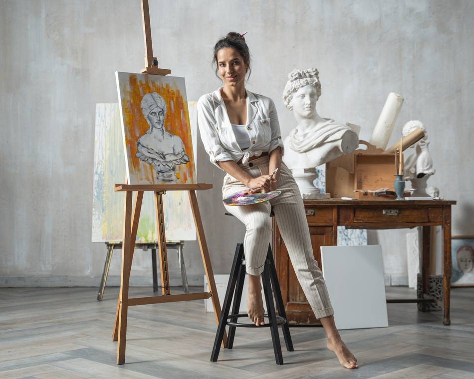 Métiers du monde "Les artistes exposent pendant les JEMA" - La Tourette