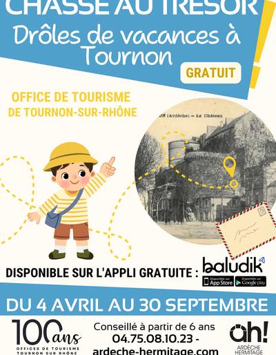image-Chasse aux trésors du centenaire : Drôles de vacances à Tournon
