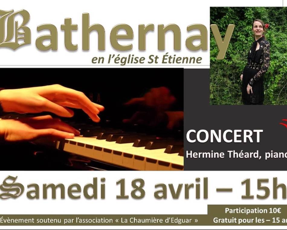 Klavierkonzert in der Kirche von Bathernay