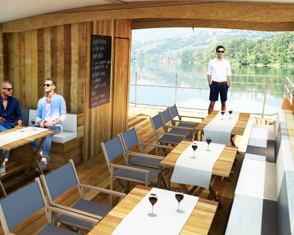 Croisière les midis de Yann avec les canotiers