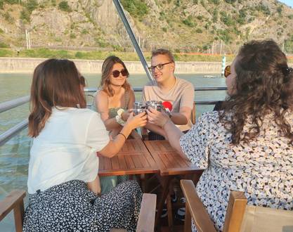 Apé'Rhône-Kreuzfahrt in Tournon mit den Canotiers